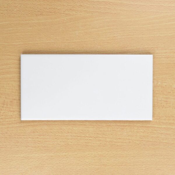 SATIN WHITE SUBWAY WALL