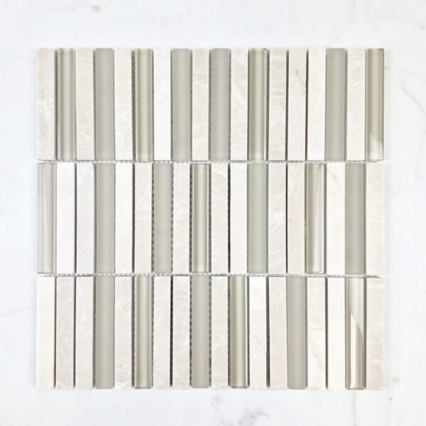 MARFIL GLASS & MARBLE MIX KIT KAT MOSAIC