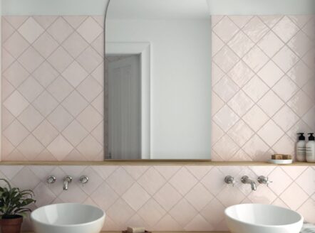 La Riviera Rose Tile