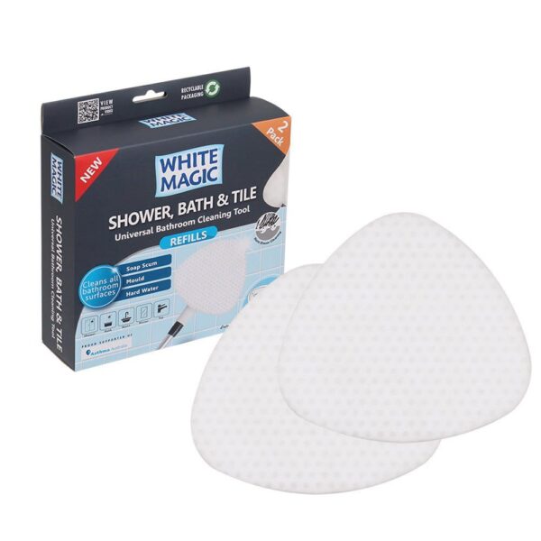 WHITE MAGIC ECO ERASER MOP REFILL (2PK)