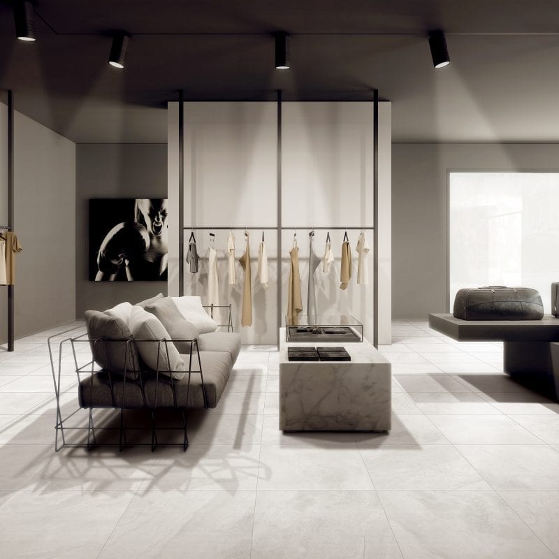 STARI LIGHT GREY MATT FLOOR & WALL TILE - Image 3