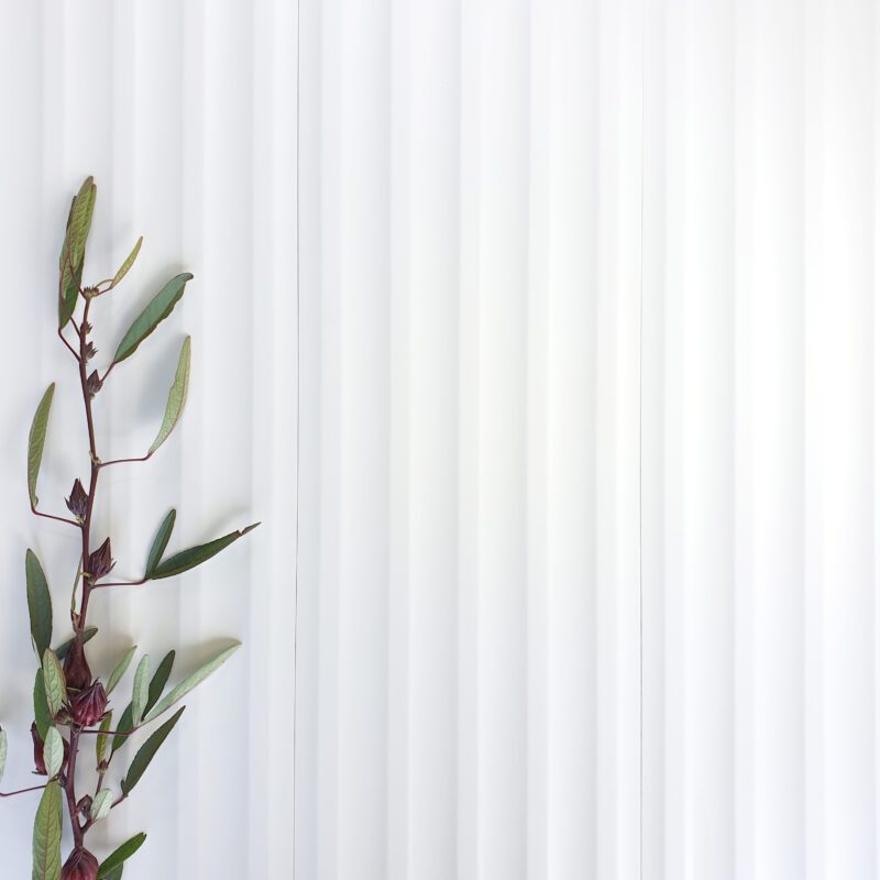 300 x 900mm Venetian Glacier White Fluted Wall Tile