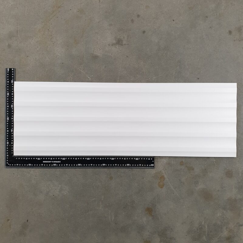 Venetian Glacier Matt White Wall Tile