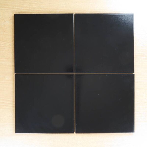 SQUARE BLACK MATT FLOOR